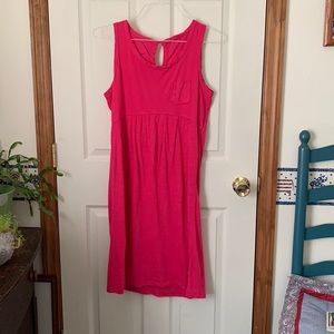 Baby doll style sleeveless dress